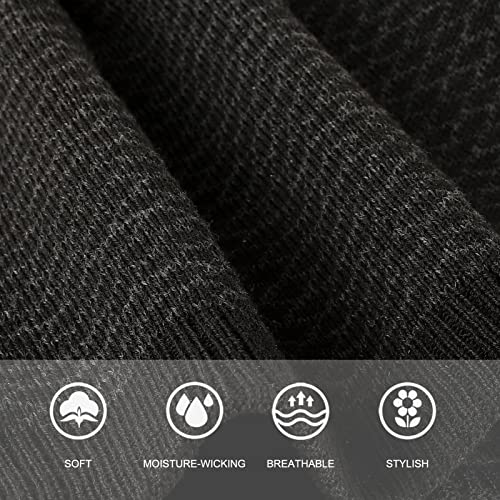 Image of Mens Winter Warm Knitting Hats Plain Skull Beanie Cuff Toboggan Knit Cap