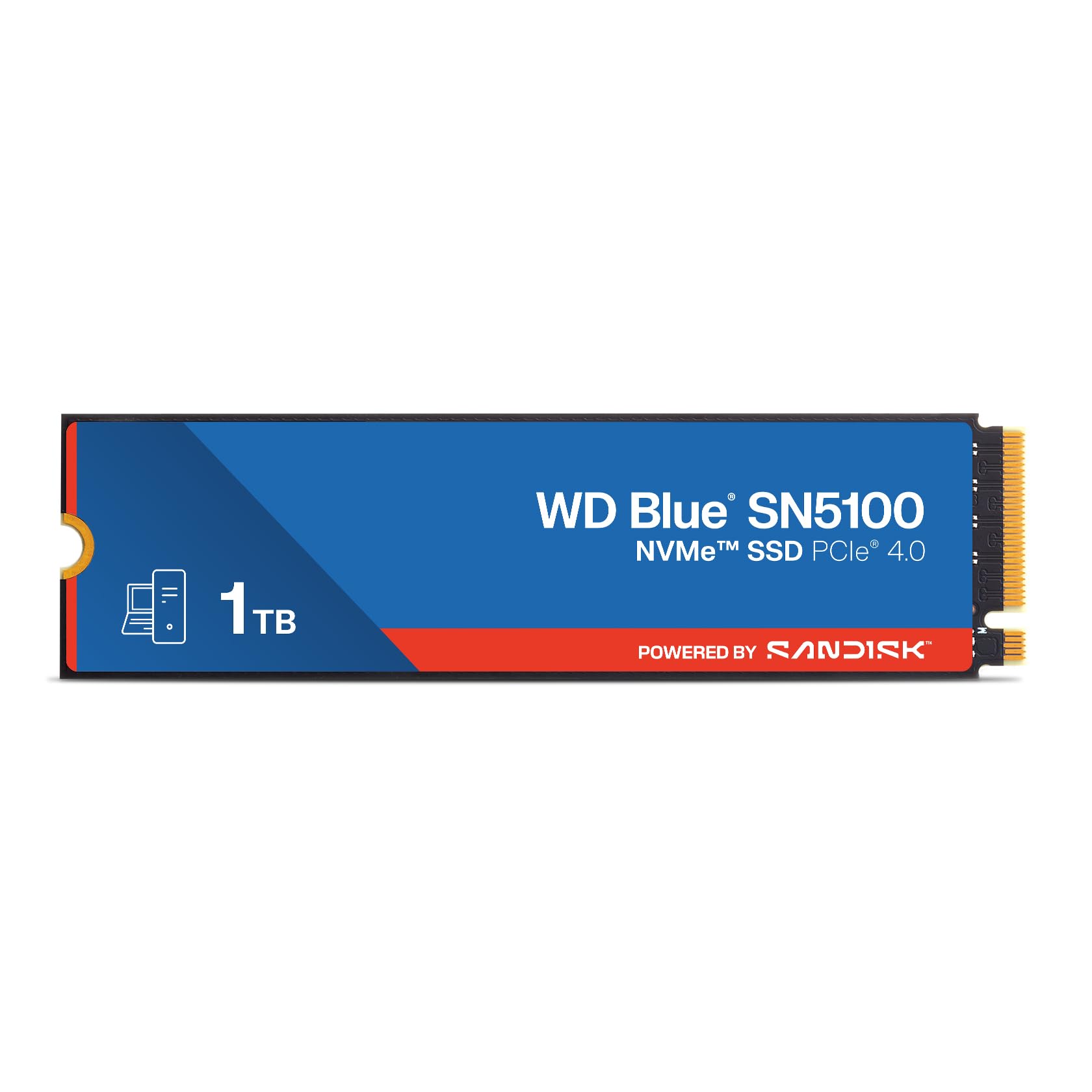 SanDisk WD Blue SN5100 1TB NVMe SSD - Fast & Reliable -1