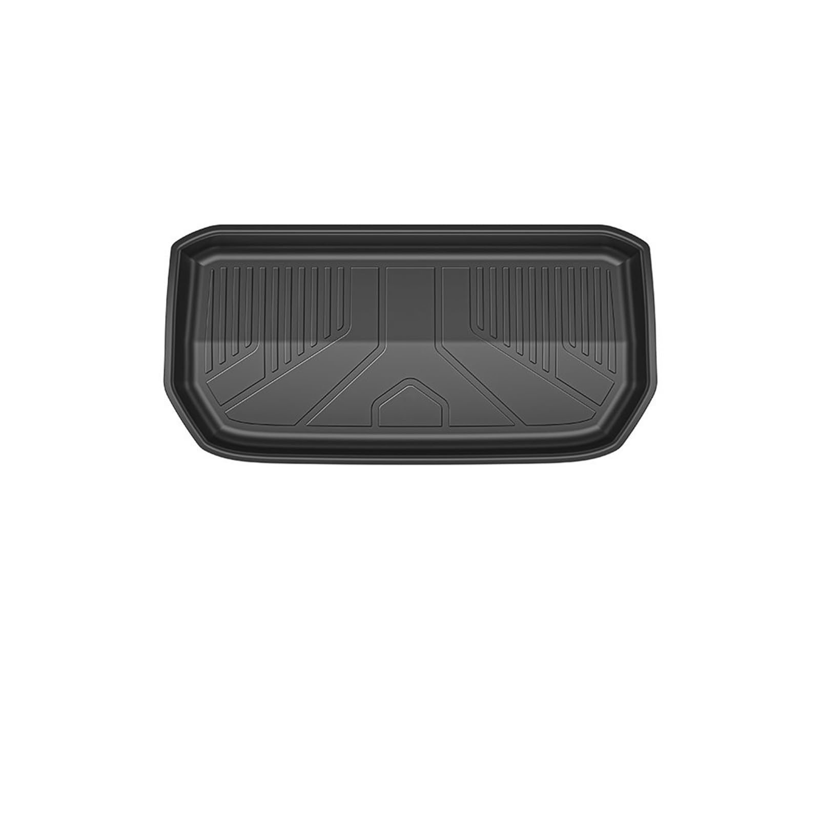 Automatten Für Tesla Für Modell Y 3 2021-2023 Allwetter-wasserdichte TPE-Sitzbezug-Fußpolster-Kofferraummatten Autozubehör Fussmatten Auto Set(Front Spare mat)