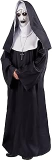 Nun Costume Woman Scary Halloween Evil the Nun Outfit for Women Men