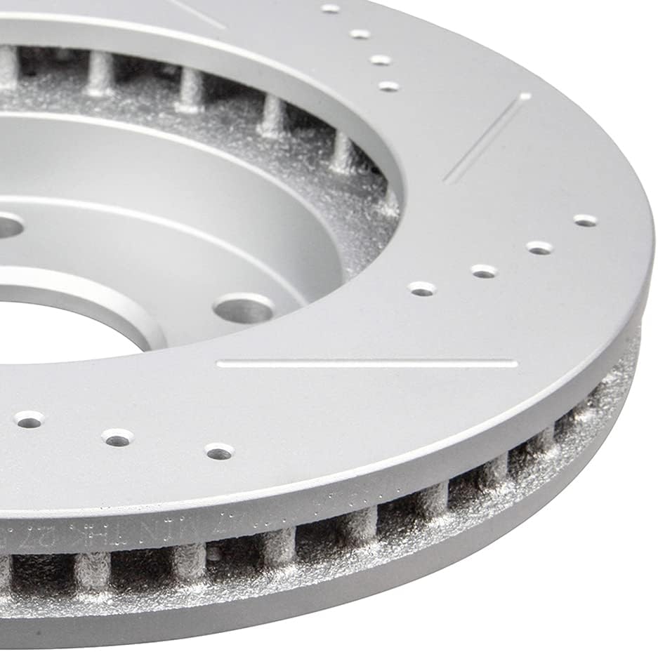ECCPP 55047 2pcs Front Vented Disc Brake Rotors Fit For Chevrolet For Blazer 1998-2005,For Chevrolet For S10 1998-2004,For GMC For Jimmy 1998-2005,For GMC For Sonoma 1998-2004