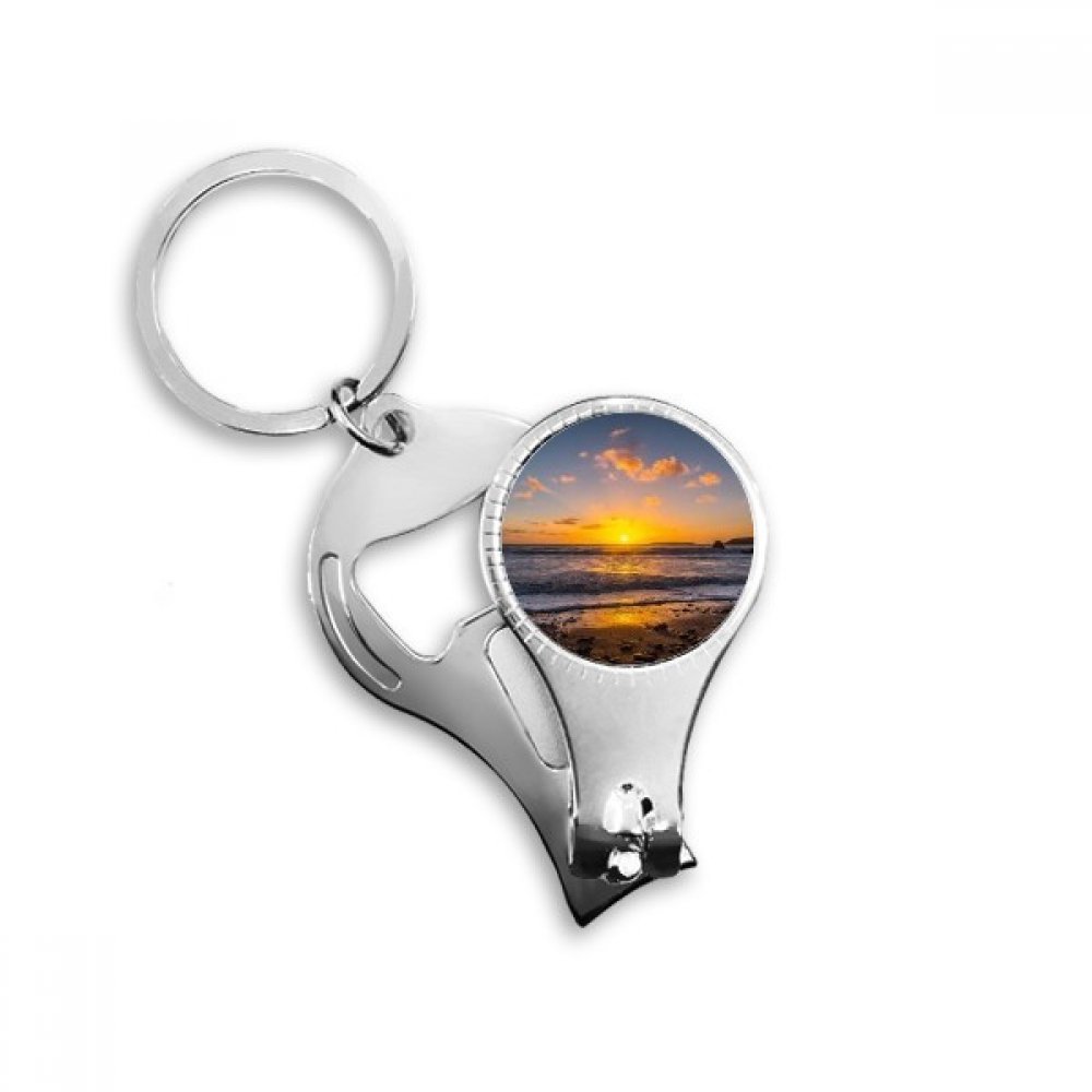 Porte-clés décapsuleur eau de mer résistant pour éviter les ongles cassés en voyage