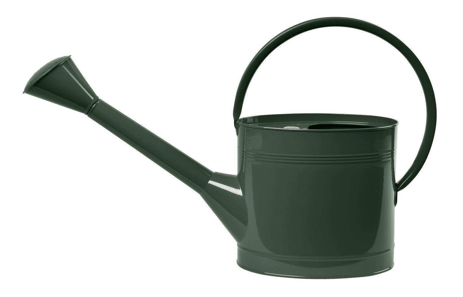 Burgon & Ball Green Waterfall Watering Can, 5 Litre Capacity,