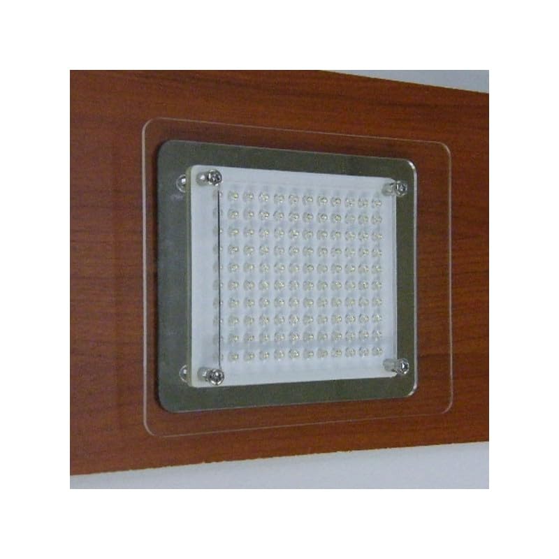 Plafonnier 120 LEDs 12 V pour Camping Car et Caravane