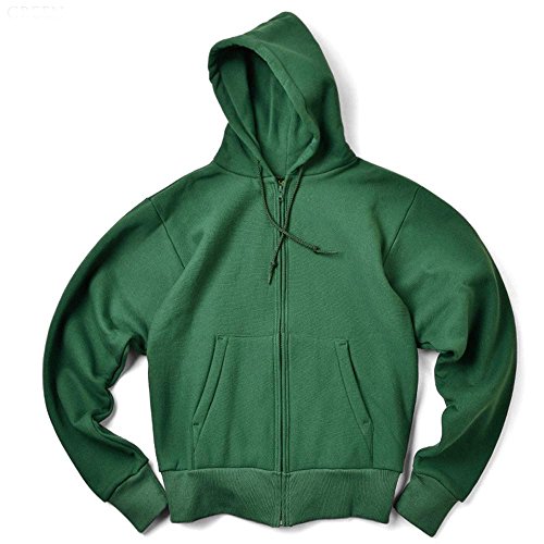 CAMBER キャンバー #231 12oz スウェットジップパーカ (S, GREEN) メンズ 長袖 無地 CAMBER キャンバー #231 12oz スウェットジップパーカ (S, GREEN) メンズ 長袖 無地