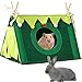 Meerschweinchen Zelt Ecke Versteckmöglichkeiten Kleintierversteck Hamster Zelthaus Tiernest Bett Dreieckiger Versteckzelt Nest Hausfür Chinchilla Igel Ratte Eichhörnchen Frettchen Zwerg Hase