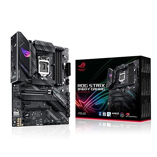 ASUS ROG Strix B460-F Gaming 90MB13R0-M0EAY0 Moderkort, Svart