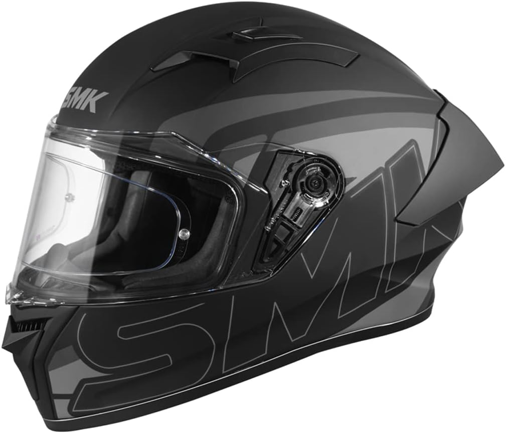 SMK Stellar Sports Stage Full FACE Helmet with PINLOCK Fited (MA262)-M