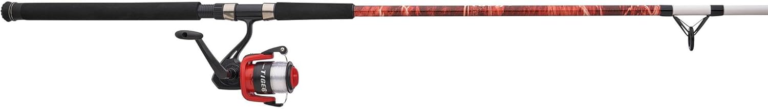 Shakespeare Tiger Spinning Reel and Fishing Rod Combo