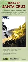 Trails of Santa Cruz Map 0964914387 Book Cover