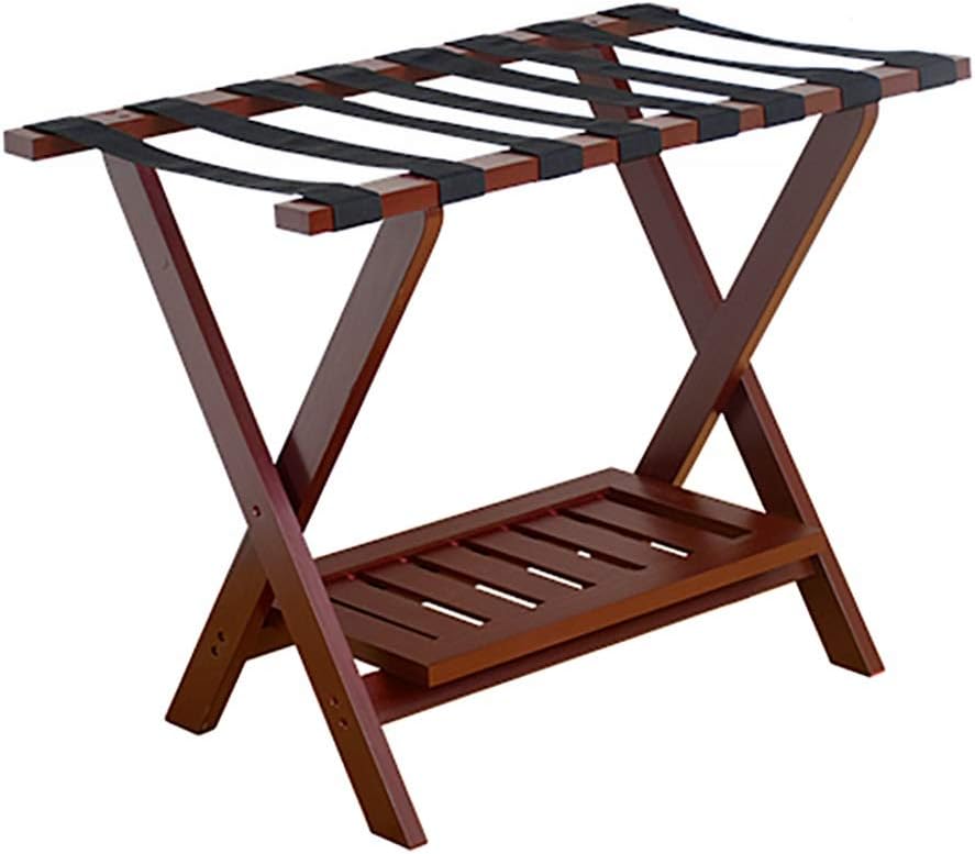 Luggage Rack Single Solid Wood Luggage Rack for Hotel Hotel Suite Clothes Rack Folding Shelf Luggage Rack - Hotel Luggage Rack,C-1pcs