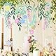 LaVenty Blume Girlande Frühling Blume Party Banner Papier Wildblume Party Dekorationen Blumenbanner für Wand Geburtstag Frühling Garten Hochzeit Hintergrund Indoor Outdoor Decor