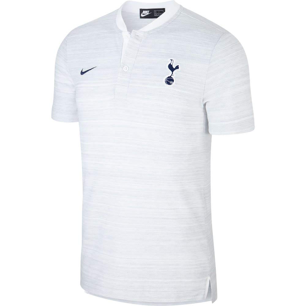 Nike Men Thfc M NSW GSP Fran PQ AUT Polo Shirt - White/White/Binary Blue, Large