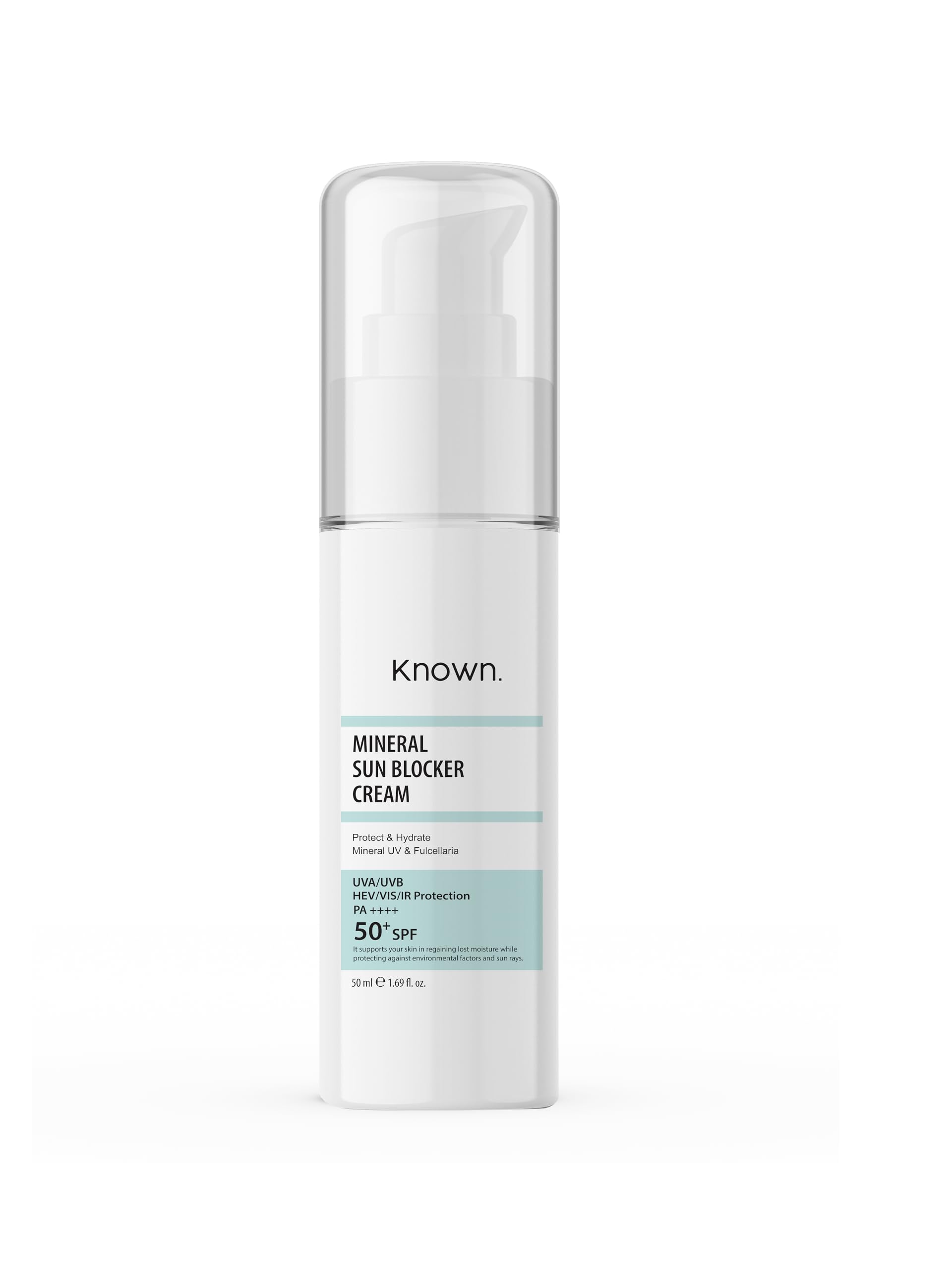 Known Mineralli Ultra Nemlendirici Güneş Koruyucu Krem SPF 50+, 50 ml