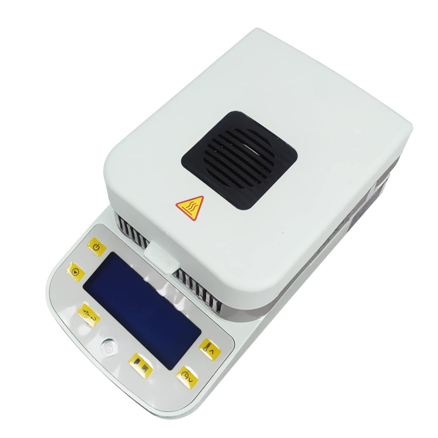 INTSUPERMAI Moisture Meter Analyzer Lab Halogen Moisture Analyzer 0.01g Readability LCD Display 50g Capacity
