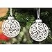 SLEETLY 32-Pack White Christmas Tree Ornaments – Shatterproof Plastic Holiday Decoration Set with 3.15” & 2.36” Glitter Snow Balls Plus White Swirl, Icicles, and Snowflakes for Xmas Decor
