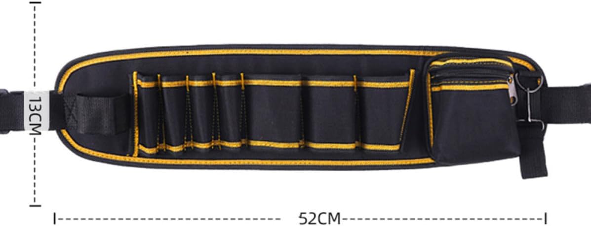 Oxford Tool Organizer Waist Bag with Multi-pocket Design for Tools image 2