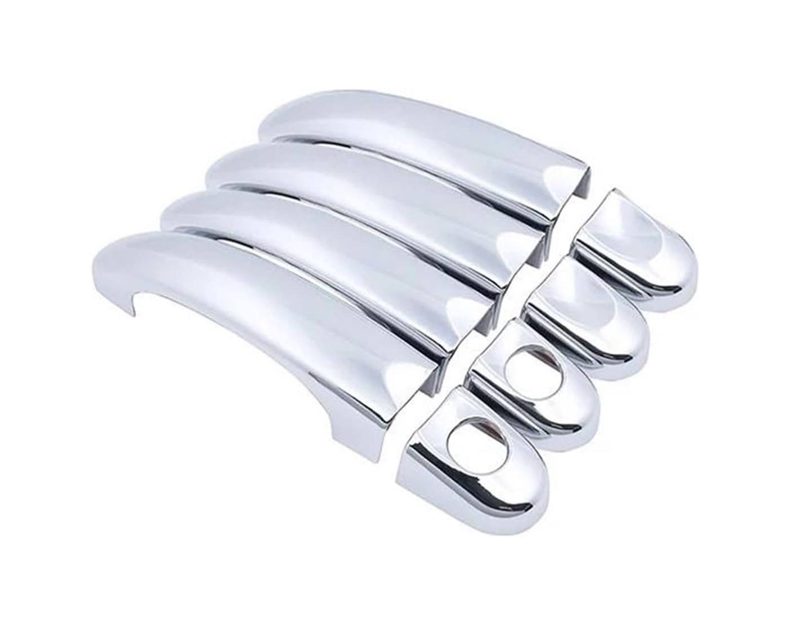 Hckclmbmzw B For Touran Mk1 2003-2015 Exterior Door Handle Cover Trim Car Styling Chrome Accessories Door Handle Cover(B)
