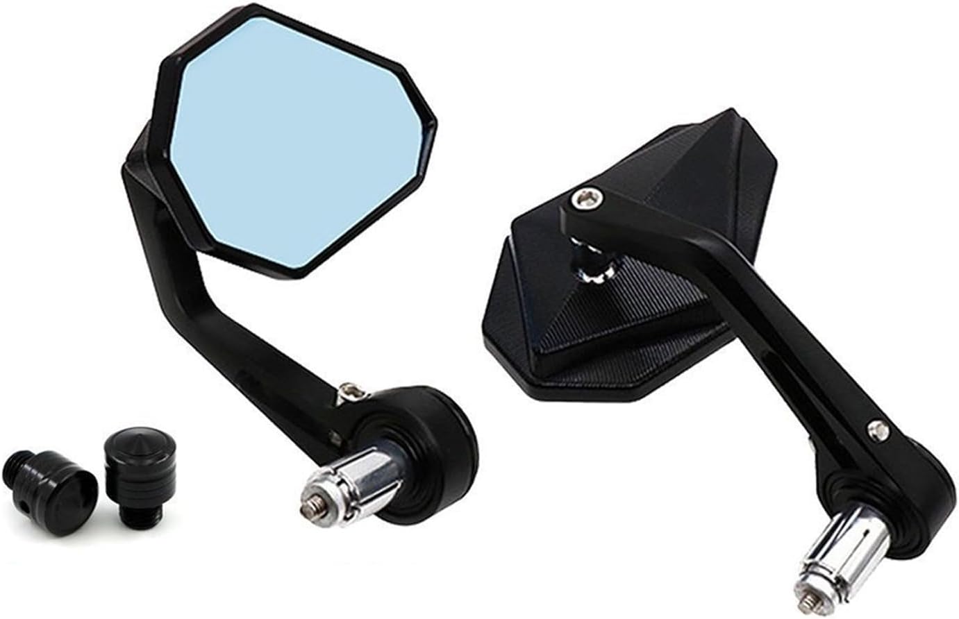 Handlebar Mirrors Side Rear View Mirror Side Mirror Reflectors Compatible with CFMOTO 800NK 2024 2025,450NK 2024 2025,Black,CFMOTO 800NK Accessories,CFMOTO 450NK Accessories