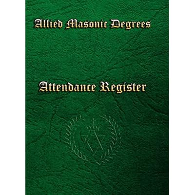 Allied Masonic Attendance Register