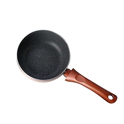 Omelet Pan Nonstick 8 Inch for Cook Induction Cooktop Small Frying Pan Non Stick Egg Pan with Keep Cool Handle, Suitable for All Stoves