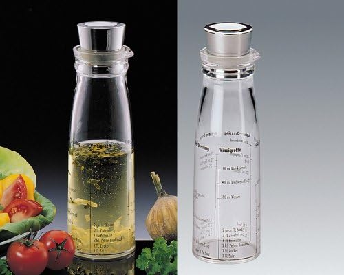 Küchenprofi Dressing Shaker, Silver/Transparent, 15 x 10 x 10 cm, 250 ml