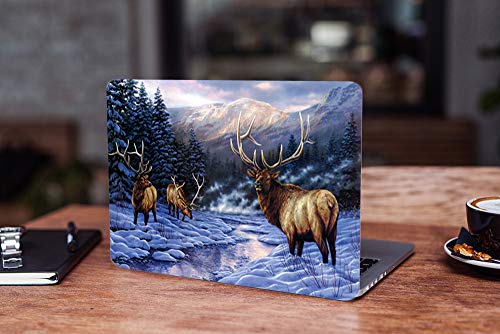 Image of Galaxsia Swamp DEERLaptop Skin /Sticker /Cover /Decal Compatible for Any 14 inch Inches Laptop (Hp /Dell /Sony /Acer /Lenovo /Asus. Etc) Or Notebook.