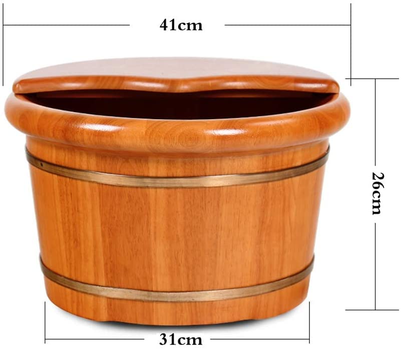 Spa de pies de madera con masaje y sauna miniatura 7
