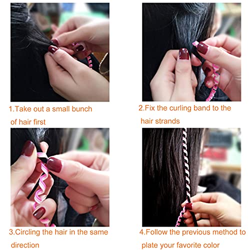 Capelli Fasce Styling Twister Clip Ragazze