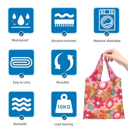 6-Pack Foldable Polyester Tote
