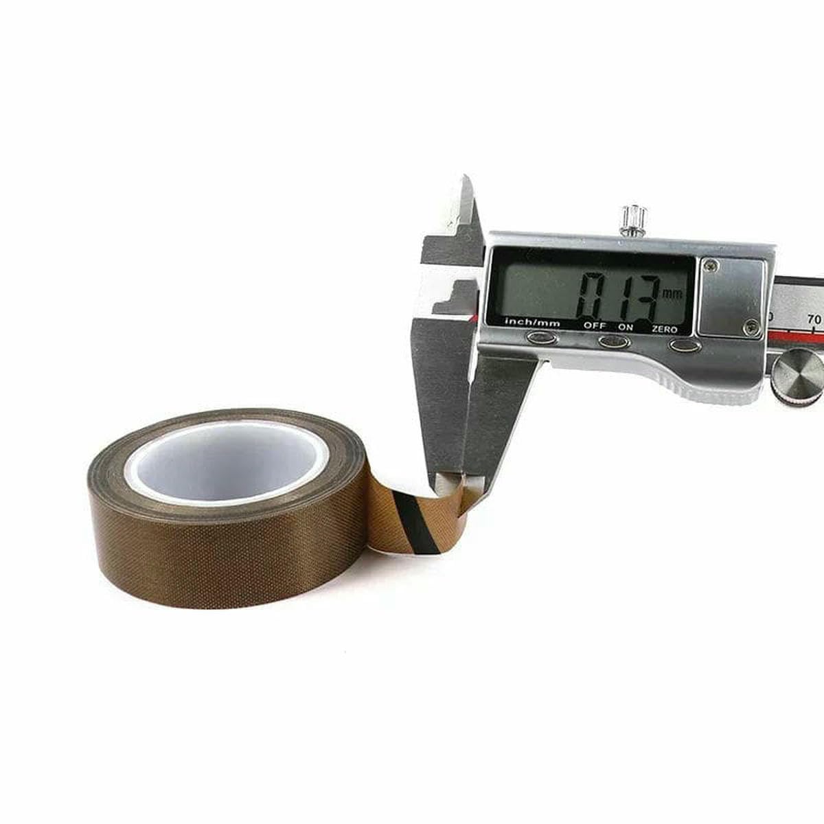 Ruban adhésif PTFE Largeur 5~100 mm Épaisseur 0,13 mm 0,18 mm Résistant haute température sous vide 50 mm 1 rouleau 10 m