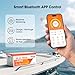 36V (38.4V) 100Ah Lithium Iron Phosphate (LiFePO4) Battery with Bluetooth & Low-Temp Protection, Built-in 200A BMS, 7.68kW Max Power — Ideal for Trolling Motors, Marine, Golf Cart, RV, and Home Use