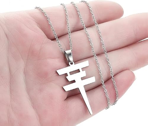 YITAIYUAN Collier pendentif Colliers Géométriques Pendentifs Bijoux de mode minimaliste Tokio Hôtel Collier Femme Halloween Party Bijoux Cadeau – vue 3