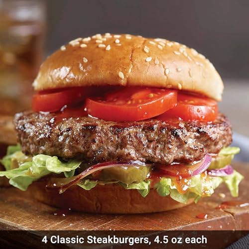 Flavorful Favorites Steak Variety Pack with 4 Top Sirloin Steaks, 4 Classic Steakburgers, and 4 Brookies from the Kansas City Steak Company | Cooking Instructions Included - Image 4