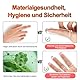 Fingerüberzieher 2er Set, Silikon Fingerhüllen Fingerkondom, Vorspiel Finger Massage für G-punkt und Klitoris Stimulation, Sex Spielzeug für die Paare Extrem Sex