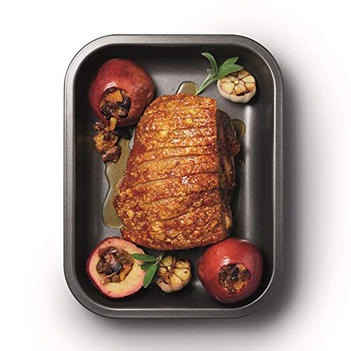Boîte à rôtir MasterClass en acier robuste de 1 mm pour cuisson premium - 3
