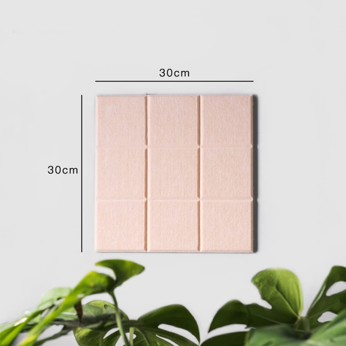 VICASKY 3pcs No Punching Felt Message Board for Wall Art Display Versatile Wall Decoration for Stereoscopic Design