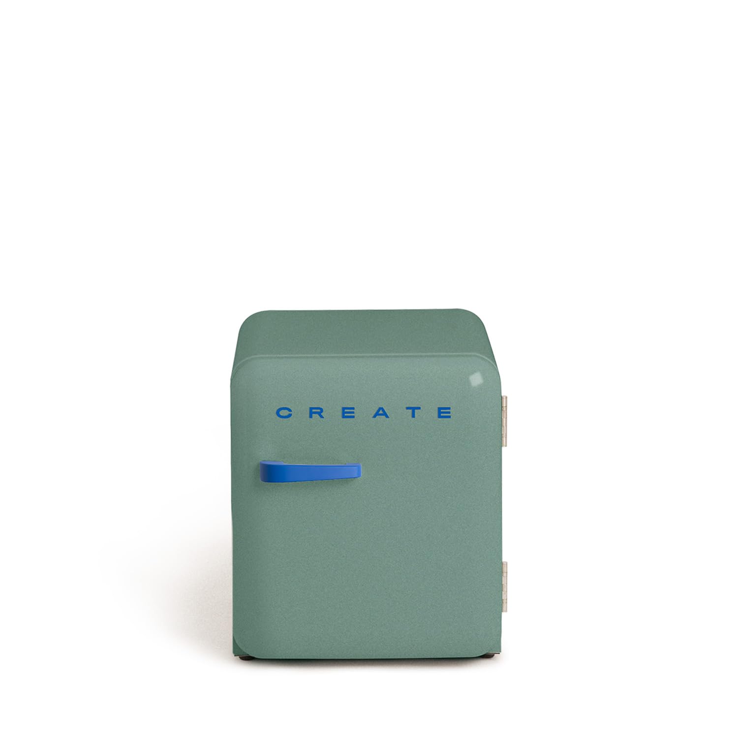 CREATE / RETRO FRIDGE 50 WOOD/Refrigerator green sage wood handle / 85W. minibar. one shelf. retro design. 50 cm. two shelves. capacity of 48L. low consumption. 50x44x50 cm — view 26
