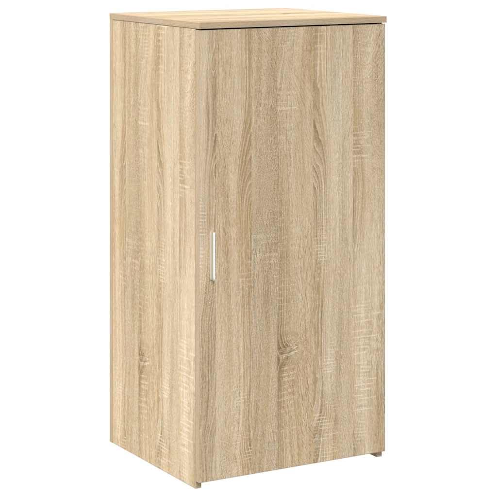 vidaXL Armoire de rangement en chêne Sonoma 50 x 45 x 103,5 cm - Armoire de rangement pour bureau