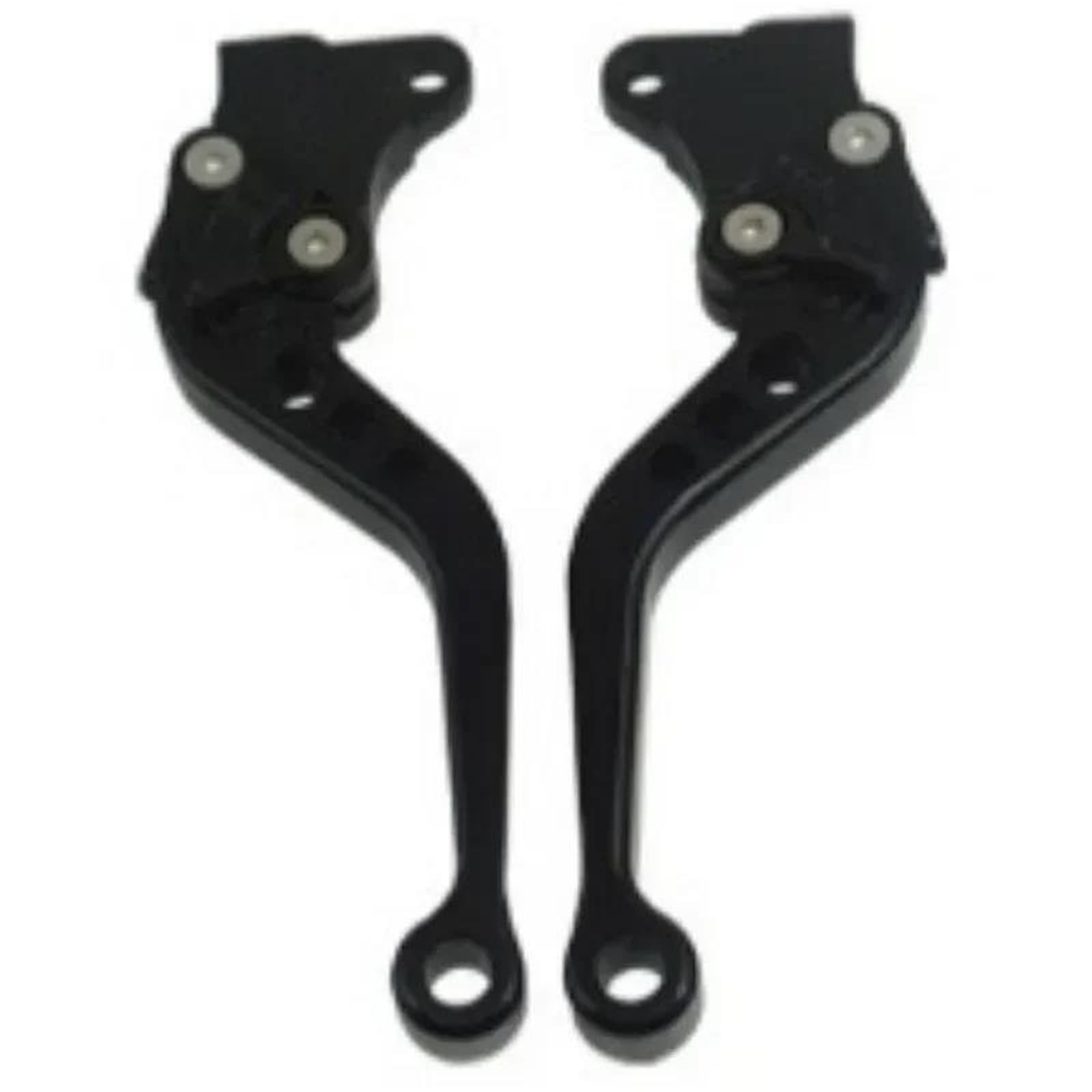 Etekgvyva Black Clutch Brake Lever Set For Cg125 Motorcycle Brake Handle Motorbike Modification Clutch Drum Brake Lever Handle Adjustable Handlebar Set(Black)