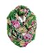 Scarfand's Romantic Rose Print Lightweight Infinity Scarf (Bouquet Rose Green)