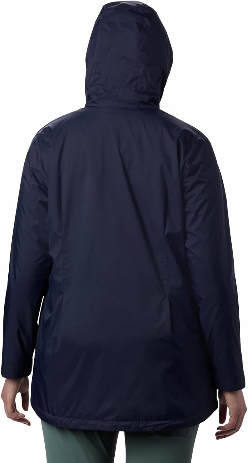 Columbia Women's Switchback Lined Long Jacket Dark Nocturnal Medium