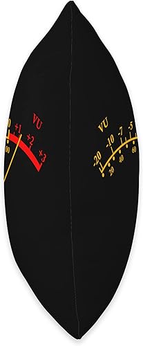 Miniatura 2 de Retro VU Medidor Volumen Vintage Hi-Fi Audio Ingeniero de Sonido Almohada