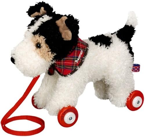 Funny Animal Parade Foxterrier Pull Along Dog, 27 cm, Model# 10446