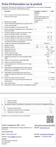 Philips 252B9 - 25 Zoll WUXGA Monitor, höhenverstellbar (1900x1200, 60 Hz, VGA, DVI, HDMI, DisplayPort, USB Hub) schwarz