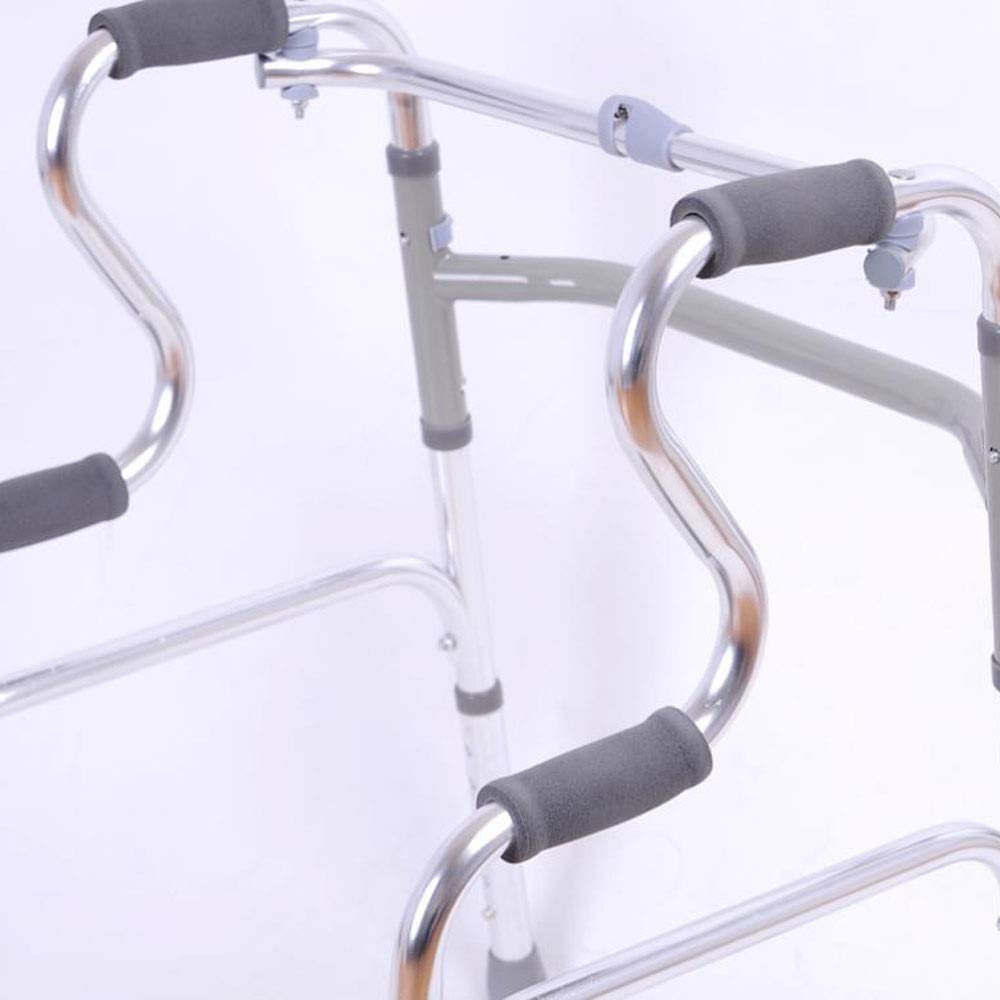 Rama do chodzenia, składana, z regulacją wysokości Antypoślizgowa pomoc do chodzenia Rama rehabilitacyjna Stop aluminium dla seniorów Osoby w podeszłym wieku Tęsknią za,Pomoce do chodzenia