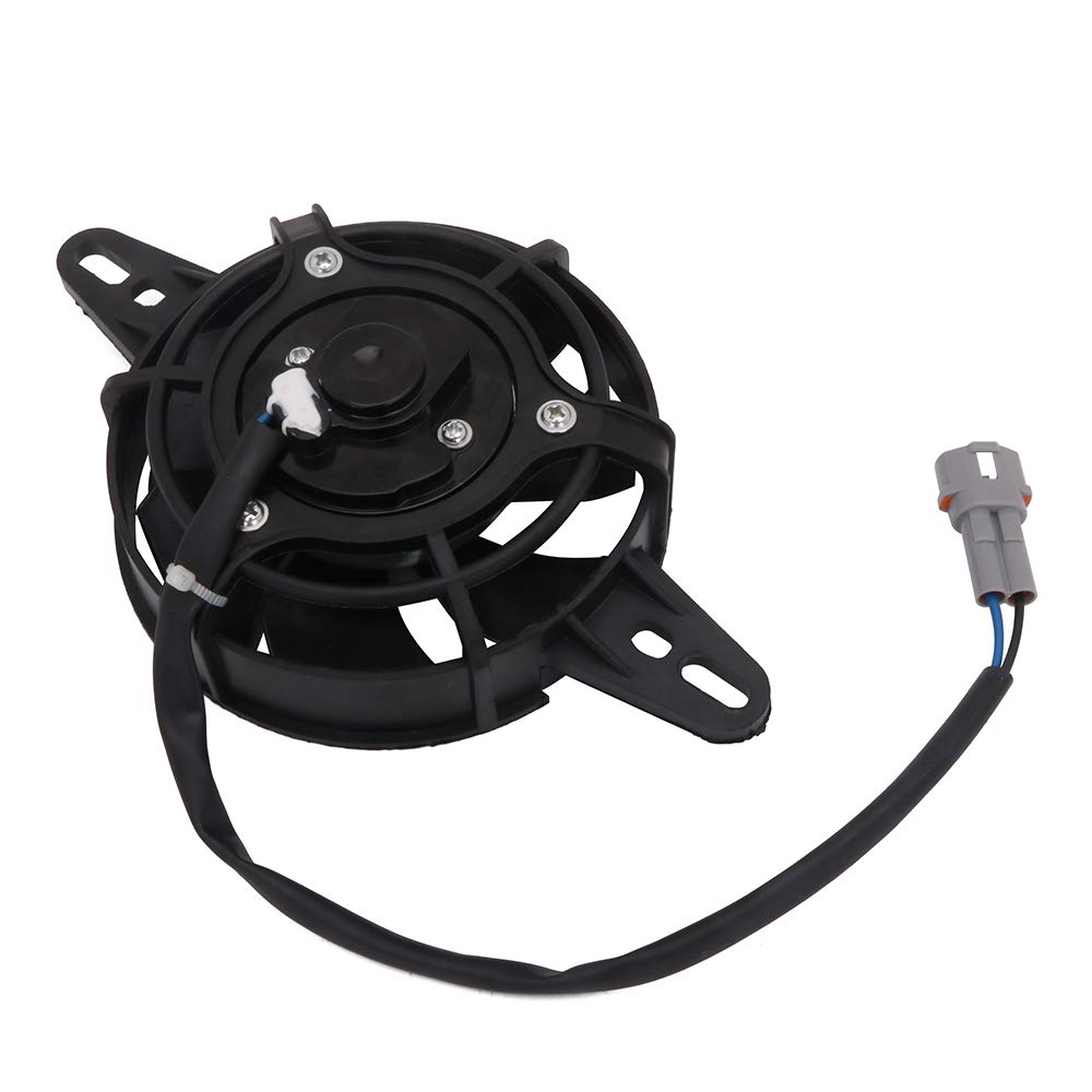 Motorcycle Radiator Cooling Fan - Electric Cooling Thermal Fan Motor 12V for Chinese 200cc 250cc Quad ATV 4 Wheeler Go Kart Dirt Pit Bike UTV