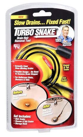 Turbo Snake As Seen On TV Turbo Drain Snake 3 pk