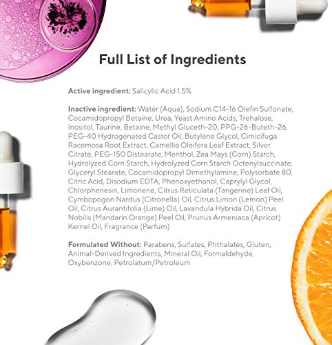 Murad Clarifying Cleanser - Acne Control Salicylic Acid & Green Tea Extract Face Wash - Exfoliating Acne Skin Care Treatment Backed by Science, 6.75 Oz