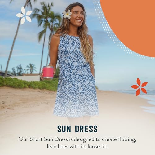 Image of RipSkirt Hawaii Sun Dress Short - Loose Fit Casual Wear, Fun for Beach and Travel